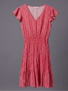 Suzy Shier Red Floral Dress